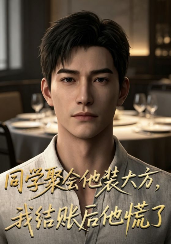 同学聚会他装大方，我结账后他慌了